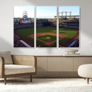 Colorado Rockies Coors Field Wall Art Canvas Print - MLB by MyGreatCanvas | Canvas Wall Art Prints | Photo Prints & Wall Decor