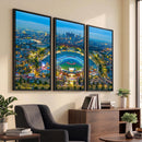 Los Angeles Dodgers Wall Art Canvas, Dodger Stadium Wall Art