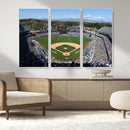 Los Angeles Dodgers Dodger Stadium Wall Art Canvas Print -