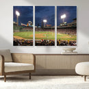 Boston Red Sox Baseball Team Print Canvas - Massachusetts