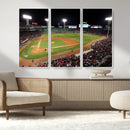 Boston Red Sox Baseball Team Print - Massachusetts Fenway by MyGreatCanvas | Canvas Wall Art Prints | Photo Prints & Wall Decor