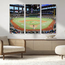 Texas Rangers Baseball Team Print - Arlington Globe Life