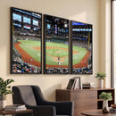 Texas Rangers Baseball Team Print - Arlington Globe Life
