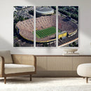 Michigan Wolverines Football Team Print - Ann Arbor Michigan