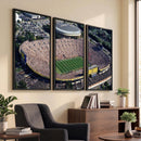 Michigan Wolverines Football Team Print - Ann Arbor Michigan