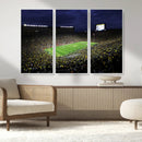 Michigan Wolverines Football Canvas Wall Decor, Football