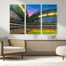 Milwaukee Brewers Baseball Team Print Canvas- American