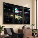 Milwaukee Bucks Basketball Print - Fiserv Forum Stadium Wall