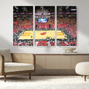 Miami Heat Basketball Team Print Wall Art- Kaseya Center by MyGreatCanvas | Canvas Wall Art Prints | Photo Prints & Wall Decor