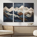 Wood Mountain Wall Art | Mountain Canvas Print Wood Decor | by MyGreatCanvas | Canvas Wall Art Prints | Photo Prints & Wall Decor