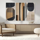 Wabi Sabi Canvas Print - Geometric Abstract Wall Art Canvas by MyGreatCanvas | Canvas Wall Art Prints | Photo Prints & Wall Decor