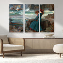 Miranda by the Shore Wall Art Canvas Print – Tempest Scene by MyGreatCanvas | Canvas Wall Art Prints | Photo Prints & Wall Decor
