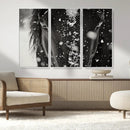 Winter Horse Snow Wall Art Canvas Print