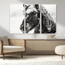 Framed Black and White Horse Wall Art | Ready to Hang and by MyGreatCanvas | Canvas Wall Art Prints | Photo Prints & Wall Decor
