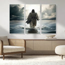 Jesus Walking on Water Wall Art | Canvas Print | Ready to