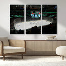 American Airlines Center Dallas Stars Wall Art Canvas Print