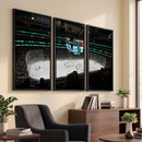 American Airlines Center Dallas Stars Wall Art Canvas Print