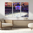 Madison New York Rangers Hockey Stadium Wall Art Canvas