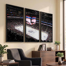 Rogers Place Edmonton Oilers Ice Hockey Stadium Wall Art,