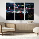Rogers Arena Vancouver Canucks Ice Hockey Stadium Wall Art,