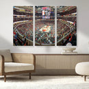 United Center Chicago Bulls Stadium Wall Art Canvas Print