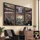 United Center Chicago Bulls Stadium Wall Art Canvas Print