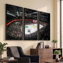 Vaudoise Lausanne Ice Hockey Arena Stadium Wall Art Canvas,