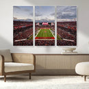 Florida Tampa Raymond James Stadium Wall Art Canvas Print - by MyGreatCanvas | Canvas Wall Art Prints | Photo Prints & Wall Decor