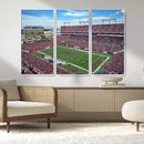Florida Tampa Raymond James Stadium Wall Art Canvas Print -