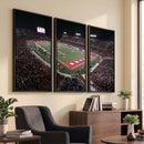 Houston Cougars Football Team Print - Houston TDECU Stadium