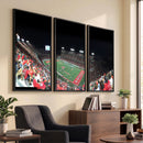 Houston Cougars Football Team Print - Houston TDECU Stadium