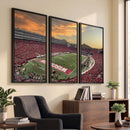 Camp Randall Stadium Wisconsin Badgers Large Wall Art Canvas