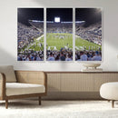 Brigham Young University Cougars Football Print Canvas -