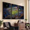 University of North Texas Mean Green Football Artwork,