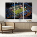 University of North Texas Mean Green Football Artwork,