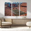 University of Texas Longhorns Football Team Print - Austin by MyGreatCanvas | Canvas Wall Art Prints | Photo Prints & Wall Decor