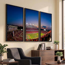 Wolfpack Football Team Wall Art Print - Raleigh