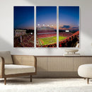 Wolfpack Football Team Wall Art Print - Raleigh
