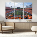 University of Illinois Fighting Illini Football Team Print by MyGreatCanvas | Canvas Wall Art Prints | Photo Prints & Wall Decor