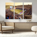 University of Kansas Jayhawks Football Team Print - Lawrence by MyGreatCanvas | Canvas Wall Art Prints | Photo Prints & Wall Decor