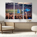 University of Kansas Jayhawks Football Team Art Print - by MyGreatCanvas | Canvas Wall Art Prints | Photo Prints & Wall Decor