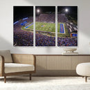 University of Kansas Jayhawks Football Team Print - Lawrence by MyGreatCanvas | Canvas Wall Art Prints | Photo Prints & Wall Decor
