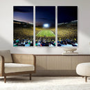 University of Michigan Wolverines Football Team Print - Ann by MyGreatCanvas | Canvas Wall Art Prints | Photo Prints & Wall Decor
