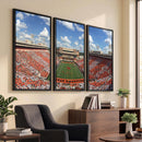 Oklahoma State Cowboys Football Team Print - Stillwater