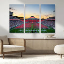NC State Wolfpack Football Team Print Wall Art - Raleigh