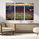 Framed Arizona Wildcats Football Team Print - Tucson Arizona by MyGreatCanvas | Canvas Wall Art Prints | Photo Prints & Wall Decor