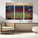 Arizona Wildcats Football Team Print - Tucson Arizona by MyGreatCanvas | Canvas Wall Art Prints | Photo Prints & Wall Decor