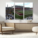 Boston College Eagles Football Team Print - Boston Alumni by MyGreatCanvas | Canvas Wall Art Prints | Photo Prints & Wall Decor