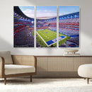 Buffalo Bills Football Team Print Canvas - Buffalo Highmark by MyGreatCanvas | Canvas Wall Art Prints | Photo Prints & Wall Decor