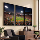 Clemson University Tigers Art Print, Football Team Print -
